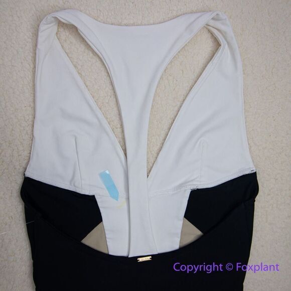 NEW MBM swim one piece swimsuit colorblock, size S - Picture 10 of 16